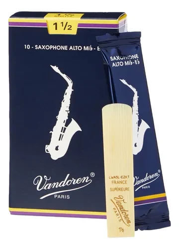 Cañas Vandoren para Saxofón Alto Mib 1 1/2