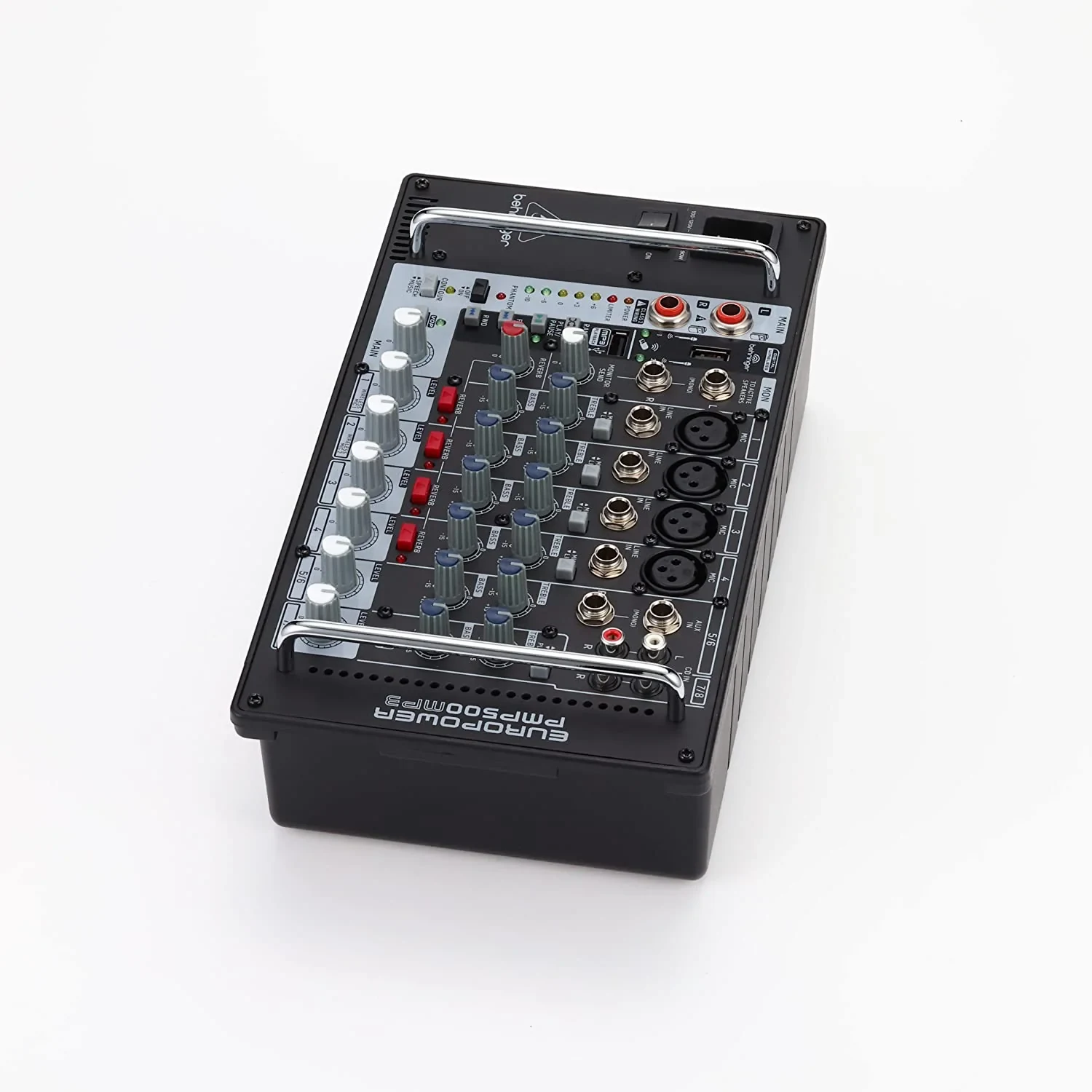 Consola Mezcladora Amplificada Behringer PMP500MP3 de 8 Canales - Imagen 4