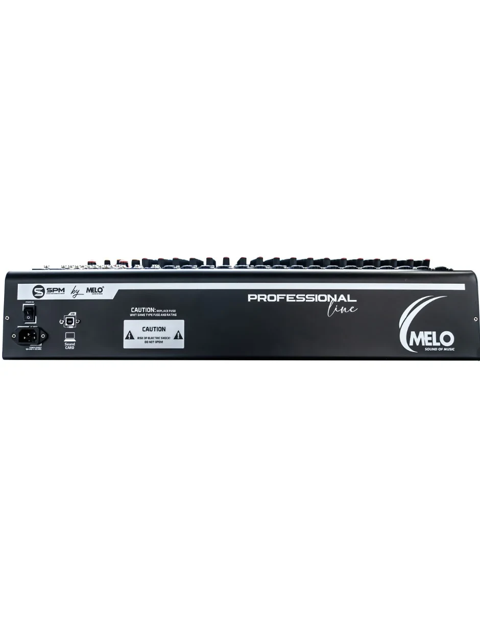 Consola Análoga Melo MM20 Full de 20 Canales con Conexión Bluetooth - Imagen 4