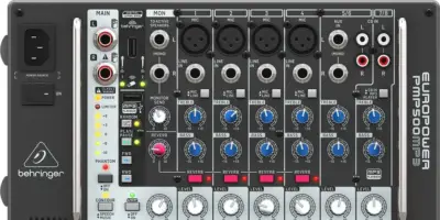 Consola Behringer 8 Canales 500W PMP500MP3