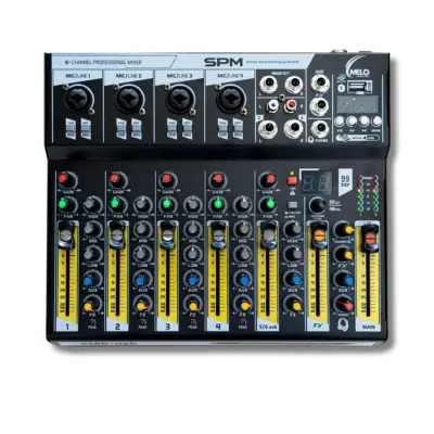 Consola Melo SM6 USB de 4 Canales Mono