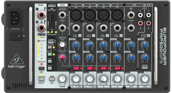 Consola Behringer PMP500-MP3