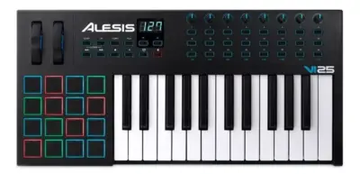 Controlador Alesis USB 25 Teclas VI25