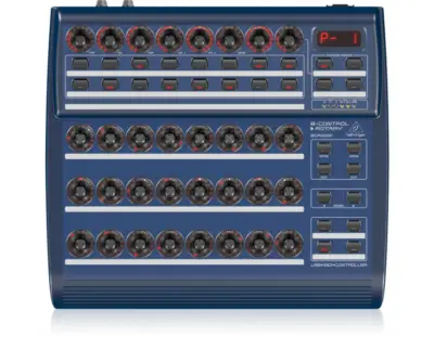 Controlador Behringer USB/MIDI BCR2000