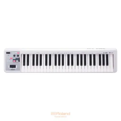 Controlador MIDI Roland A-49WH de 49 Teclas Blancas