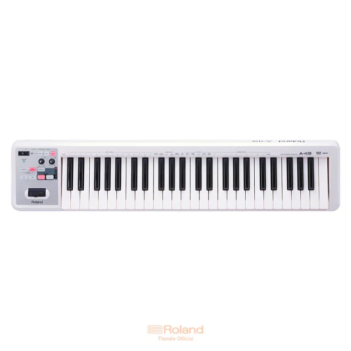 Controlador MIDI Roland A-49WH de 49 Teclas Blancas