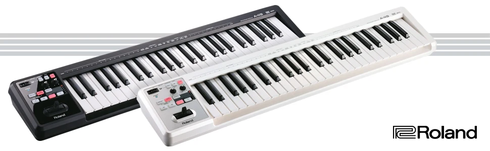 Controlador MIDI Roland A-49WH de 49 Teclas Blancas - Imagen 2