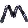 Correa Cravel Negra con Logotipo Blanco