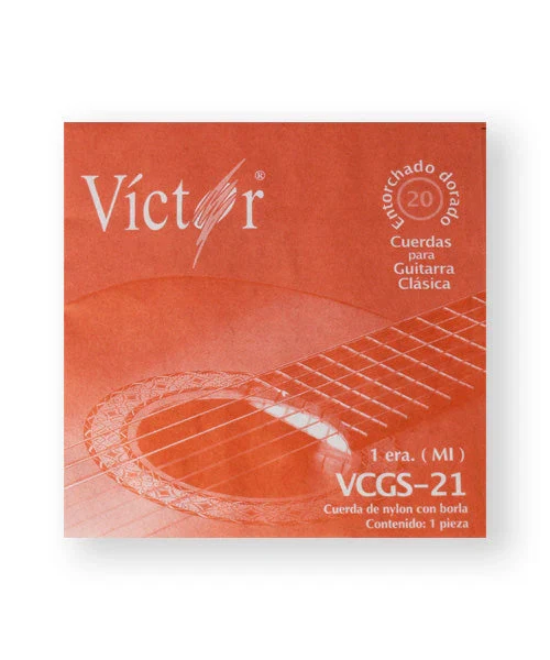 Cuerda 1A para Guitarra Acústica Victor Nylon