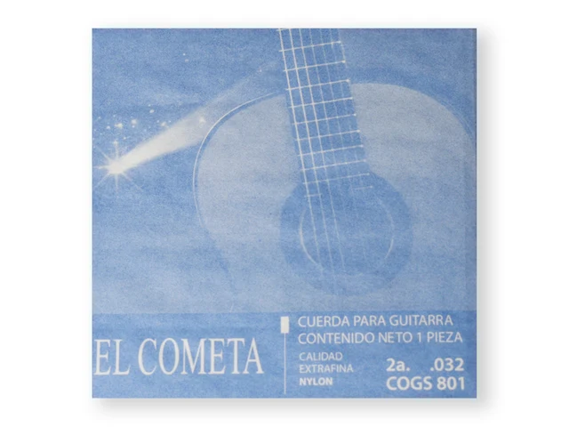 Cuerda 2A para Guitarra Acústica Cometa Nylon 801