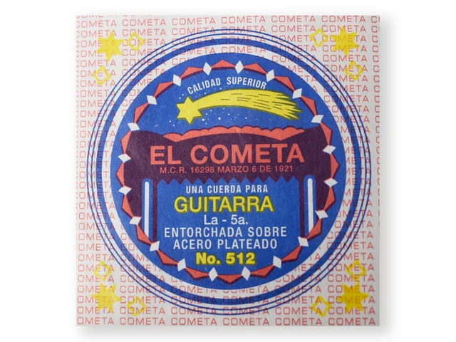 Cuerda 5ta para guitarra acústica Cometa de acero