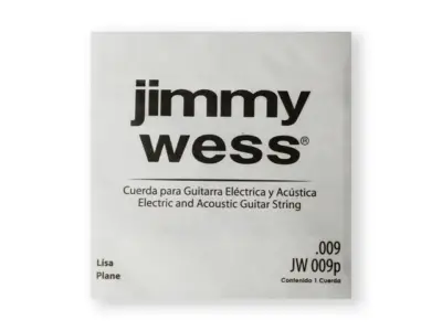 Cuerda para guitarra eléctrica/acústica Jimmy Wess calibre 9