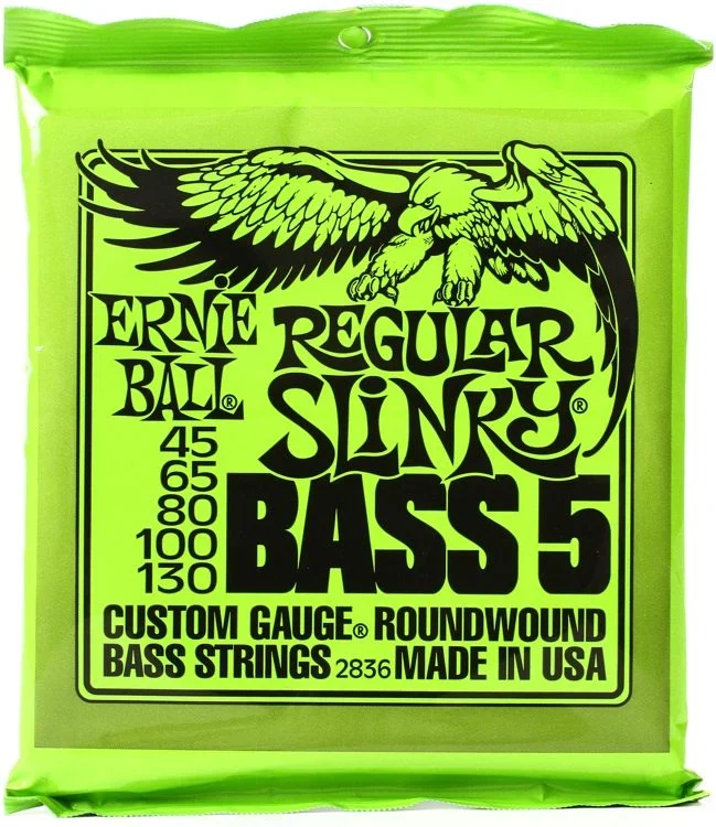 Cuerdas para Bajo Eléctrico Ernie Ball 45/130