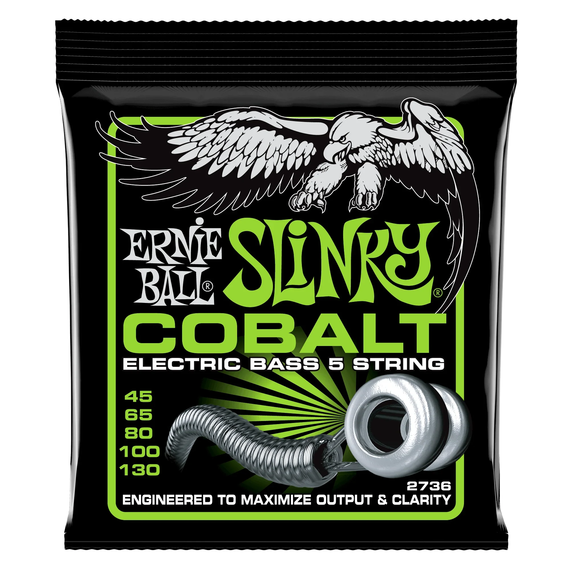 Cuerdas para Bajo Eléctrico Slinky Cobalt Ernie Ball