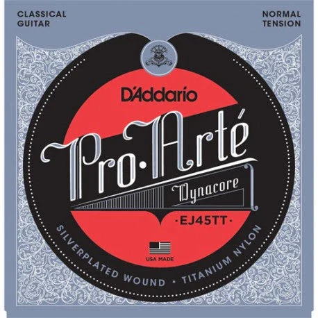 Cuerdas D'Addario ProArte Dynacore EJ45TT para guitarra clásica