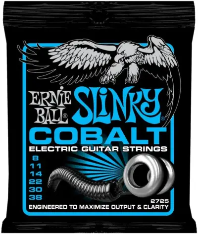 Cuerdas para guitarra eléctrica 08/38 Slinky Cobalt Ernie Ball