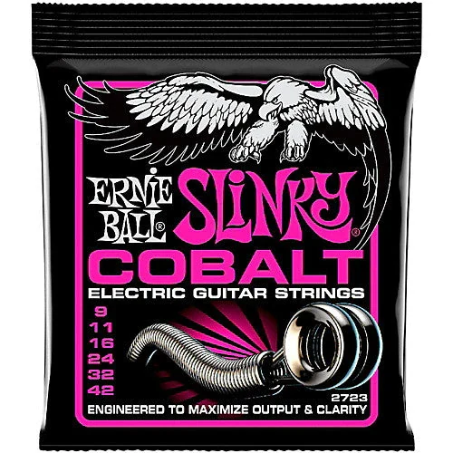 Cuerdas para guitarra eléctrica 09/42 Slinky Cobalt Ernie Ball