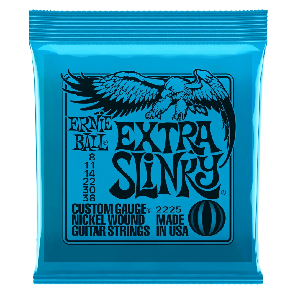 Cuerdas para guitarra eléctrica 8/38 Ernie Ball Extra Slinky