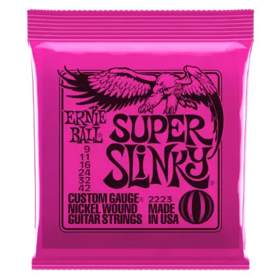 Cuerdas para guitarra eléctrica 9/42 Ernie Ball
