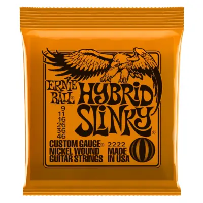 Cuerdas para guitarra eléctrica 9/46 Ernie Ball
