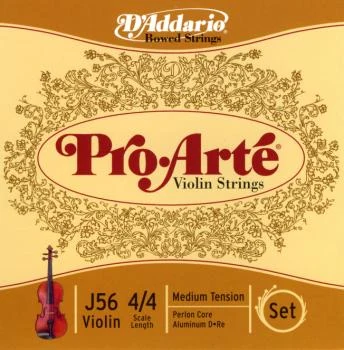 Cuerdas para Violín D'Addario Pro-Arte
