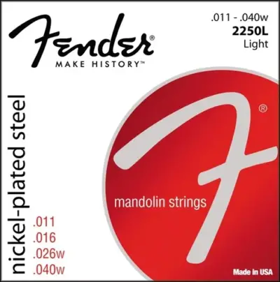 Cuerdas para Mandolina Fender 011/040