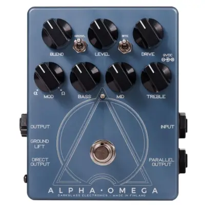 Pedal Preamp Overdrive para Bajo Darkglass Electronics Alpha·Omega