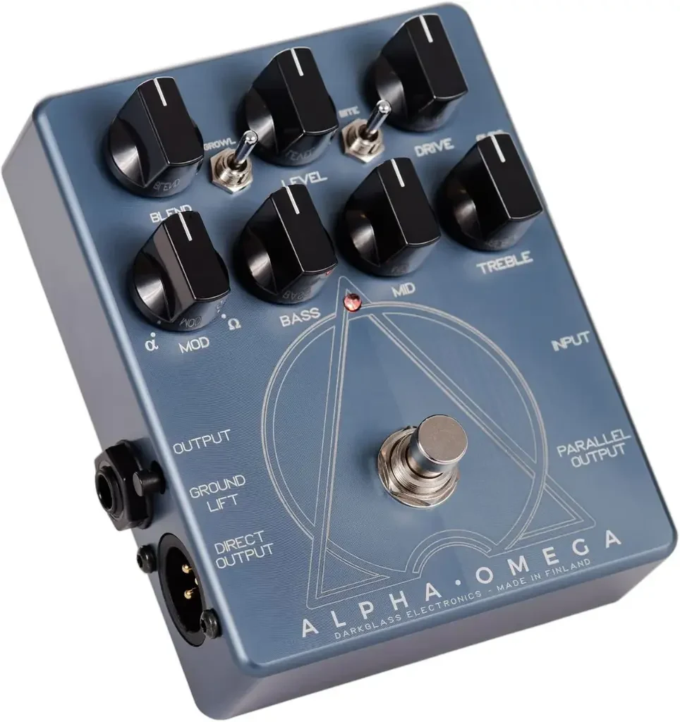 Pedal Preamp Overdrive para Bajo Darkglass Electronics Alpha·Omega - Imagen 2