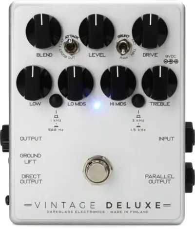 Darkglass Vintage Deluxe V3 - Pedal Preamp Overdrive para Bajo