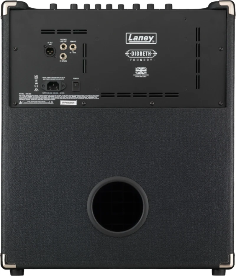 Amplificador Laney Digbeth Foundry DBF200 para Bajo 1x15" 200W - Imagen 3