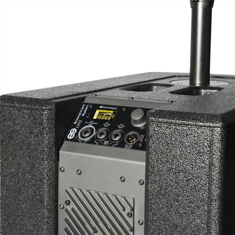 Sistema Amplificado DB Technologies ES-1203 de 3 Vías 2400W con Funda - Imagen 2