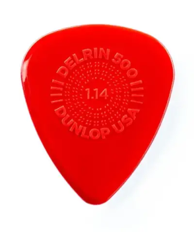 Púa Dunlop Prime-Grip Delrin 500 1.14 mm