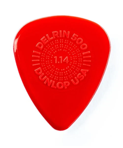 Púa Dunlop Prime-Grip Delrin 500 1.14 mm
