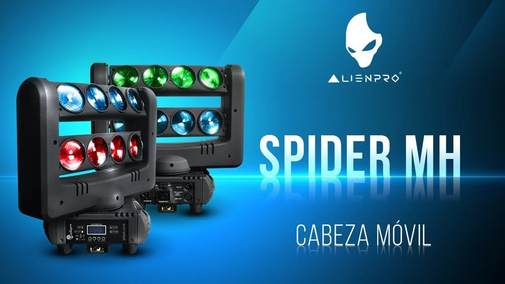 EF Spider 8x10W RGBW - Imagen 2
