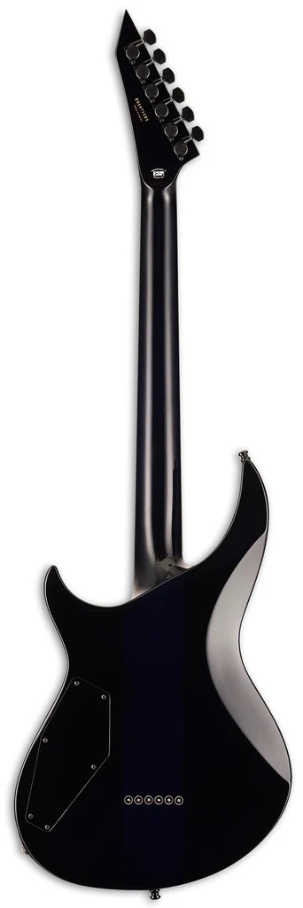 Guitarra eléctrica con cuerpo de arce flameado, azul reno - Imagen 2