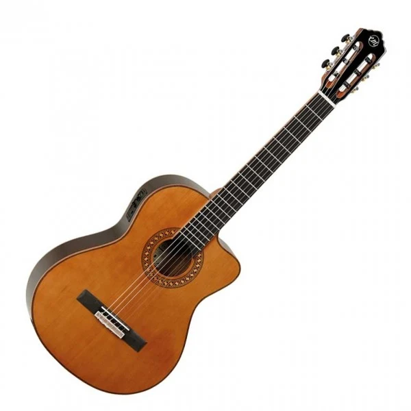 Guitarra Clásica Electro Brillo Natural - Imagen 3
