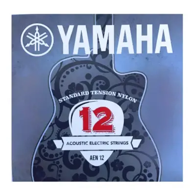 Juego de cuerdas para guitarra acústica Yamaha AEN-12 de nylon