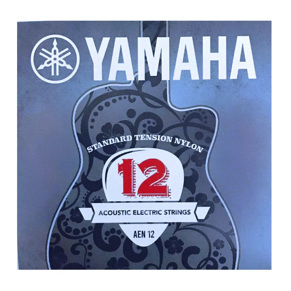 Juego de cuerdas para guitarra acústica Yamaha AEN-12 de nylon