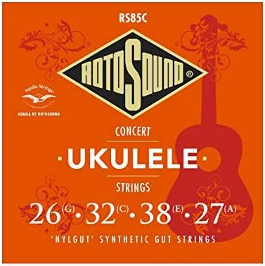 Encordadura Aquila para ukelele concierto de 4 cuerdas en tripa sintética