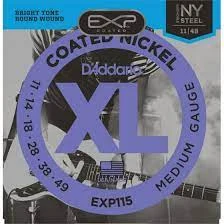 Juego de Cuerdas D'Addario para Guitarra Eléctrica 011/049 EXP115
