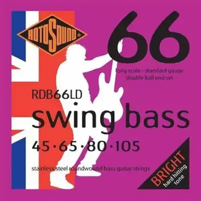 Encordadura RotoSound Swing Bass 66 para Bajo Eléctrico de 4 Cuerdas
