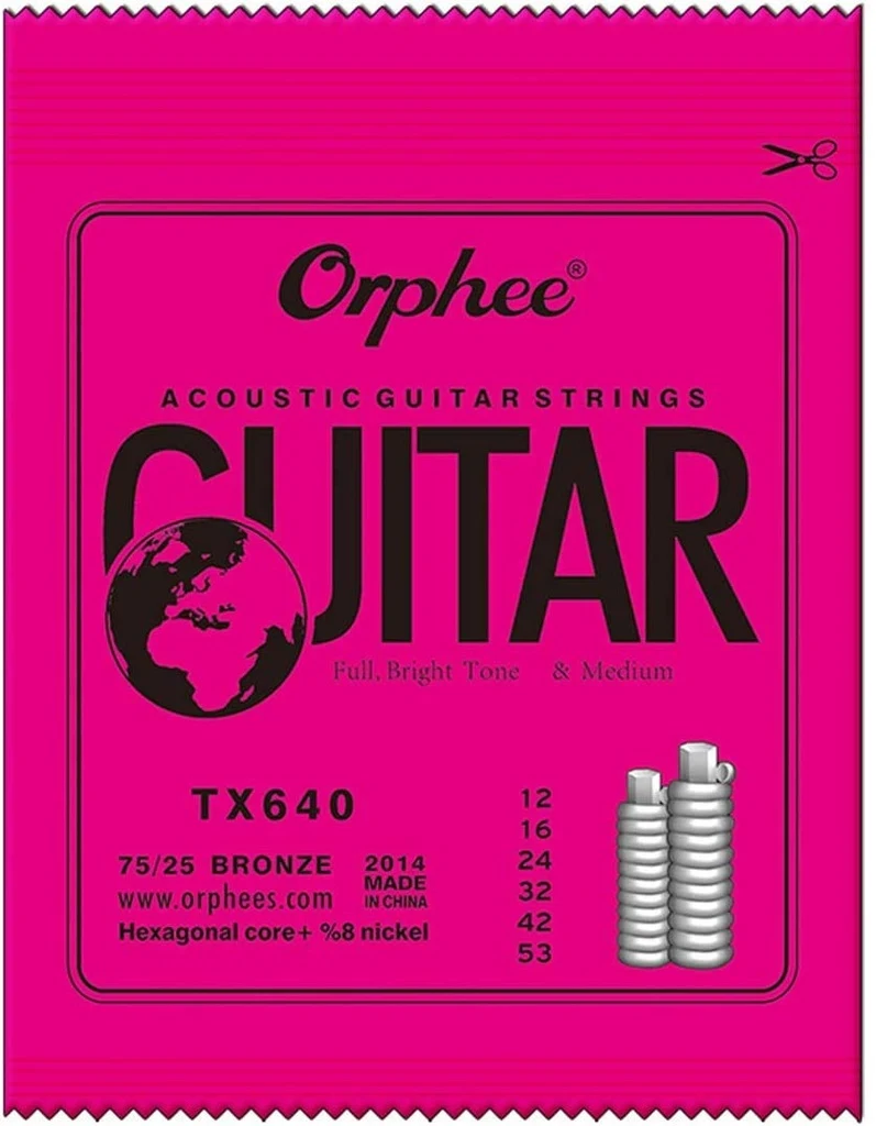 Encordadura Distele para guitarra acústica de bronce