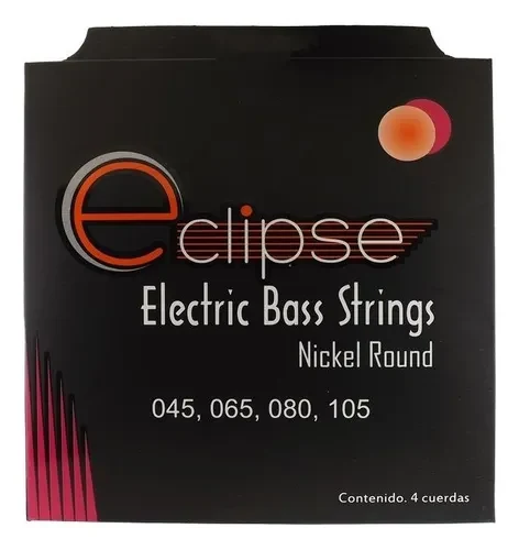 Encordadura Eclipse para Bajo Eléctrico de 4 Cuerdas
