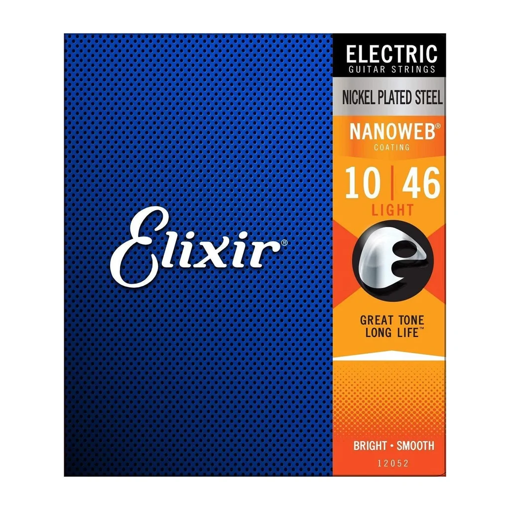 Cuerdas Elixir para guitarra eléctrica NANOWEB