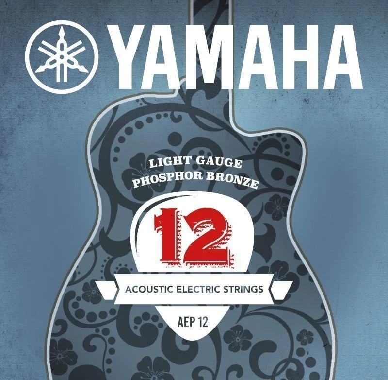Juego de cuerdas para guitarra electroacústica Yamaha AEP-12