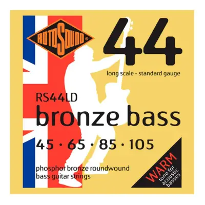 Encordadura RotoSound Bronze Bass 44 para Bajo Acústico/Electroacústico