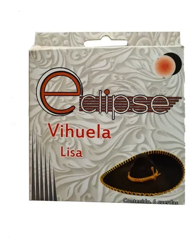 Juego de cuerdas lisas para vihuela Eclipse VH-21