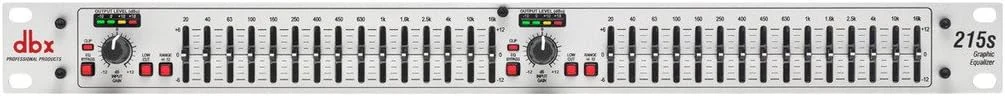 Ecualizador gráfico dbx 215S de 15 bandas