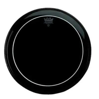Parche Remo Ebony de 12 pulgadas