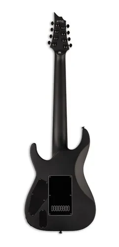 Guitarra eléctrica barítono ESP LTD Deluxe H-1008 con EverTune - Black Satin - Imagen 3